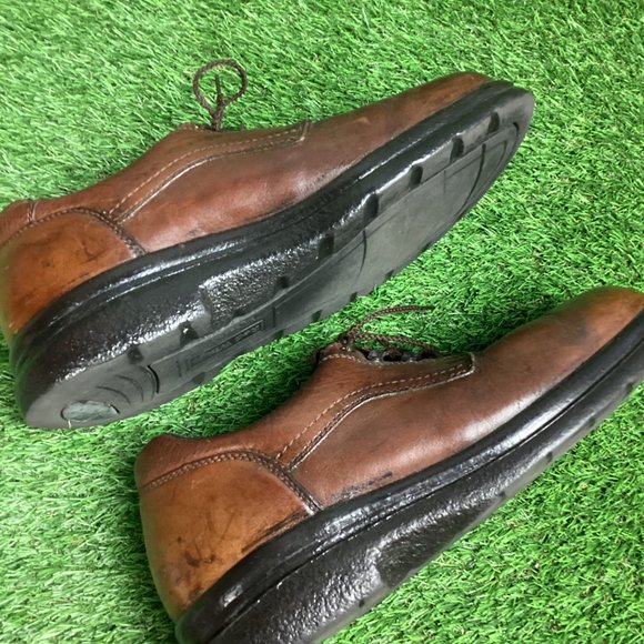 Red Wing Brown Leather Lace Up Oxford Shoes 11D